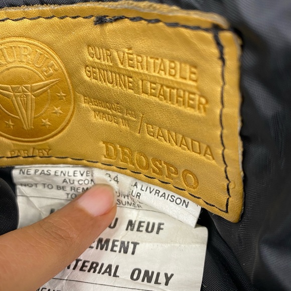 Vintage Taurus Leather Pant 34 Burgundy Brown - Picture 7 of 12